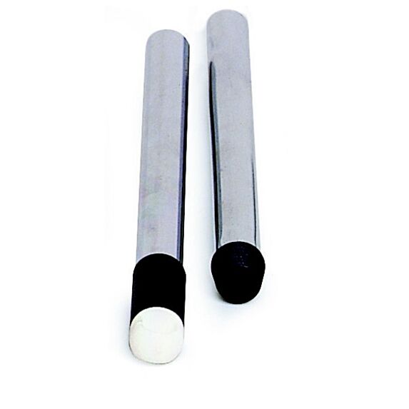 Manche acier chrome luxe 1m5