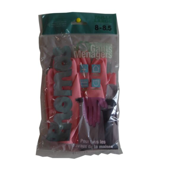 Gant de ménage sued t.8