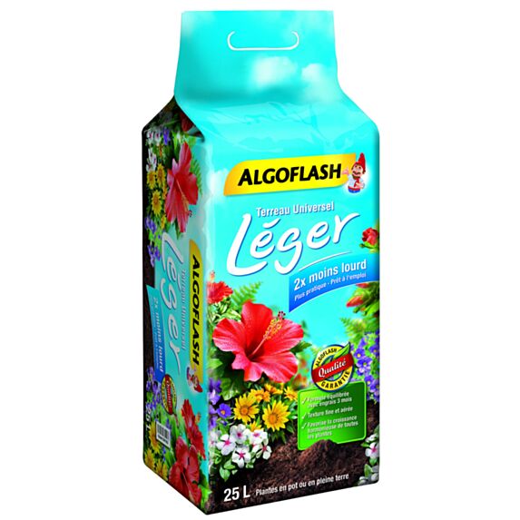 Terreau universel Léger 25 L - ALGOFLASH