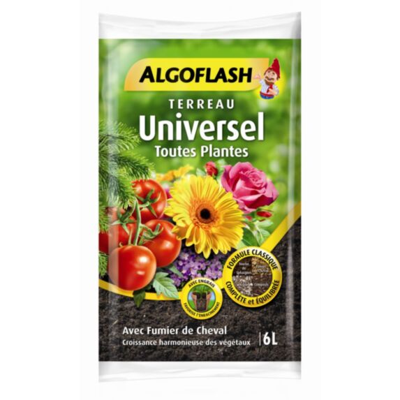 Terreau universel 6L - COMPO ALGOFLASH