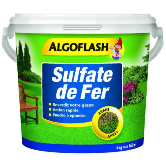 Engrais Sulfate de Fer 5kg - ALGOFLASH