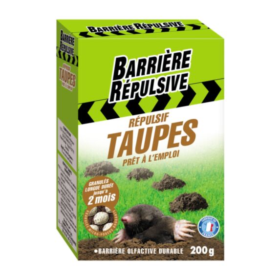 Répulsif Taupes - Granulés prêts à l'emploi 200gr