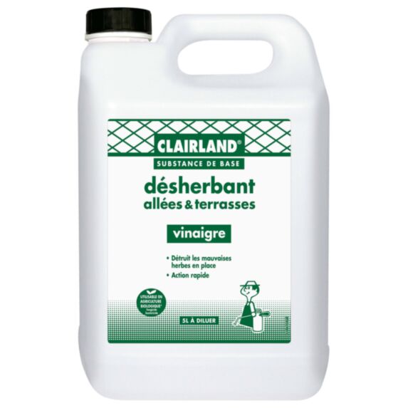 Désherbant allée/terrasse vinaigre 5 l