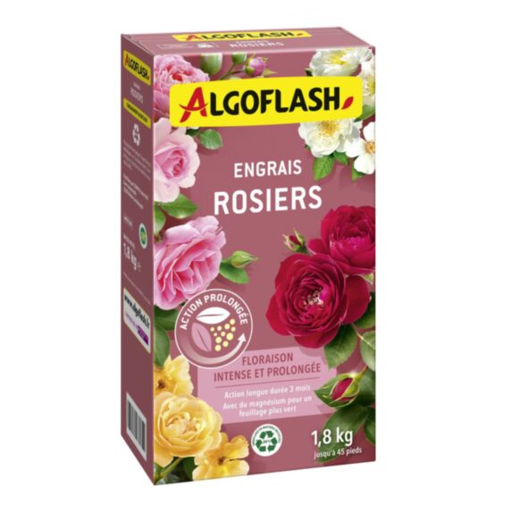 Engrais Rosiers Action prolongée 1,8kg - ALGOFLASH