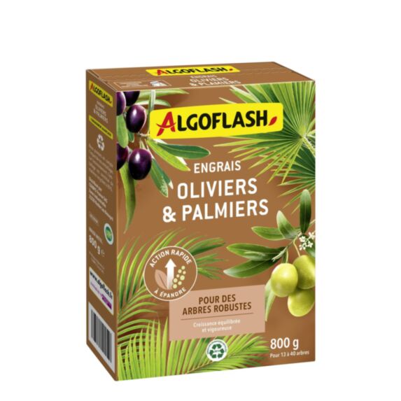 Engrais Oliviers & palmiers 800g - ALGOFLASH