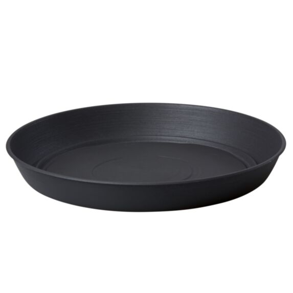 Soucoupe Pot de fleurs Joy 20 granite recyclée Ø14,8cm - POETIC