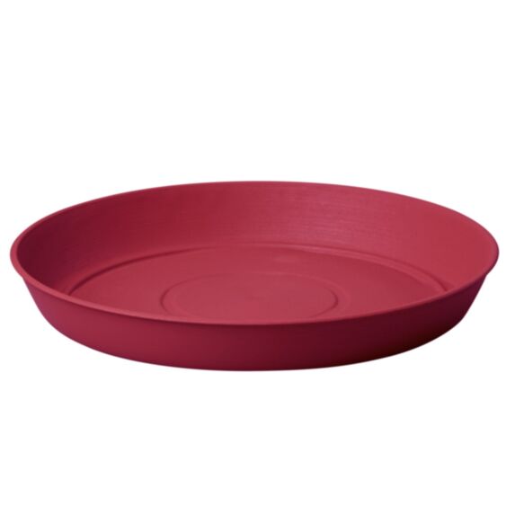 Soucoupe Pot de fleurs Joy 20 cerise recyclée Ø14,8cm - POETIC