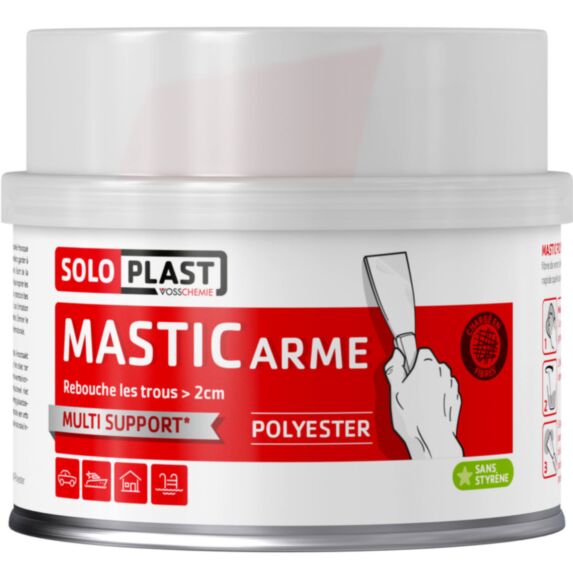 Mastic de réparation collage armé V11 325 g - SOLOPLAST