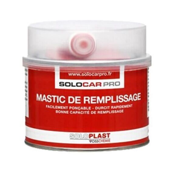 Mastic de remplissage gris 250 g - SOLOCAR