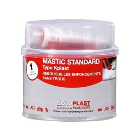 Mastic de remplissage Kplast avec durcisseur 461 g - SOLOPLAST