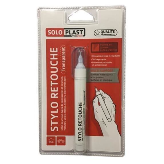 Stylo de retouche transparent gel 9 mL - SOLOPLAST