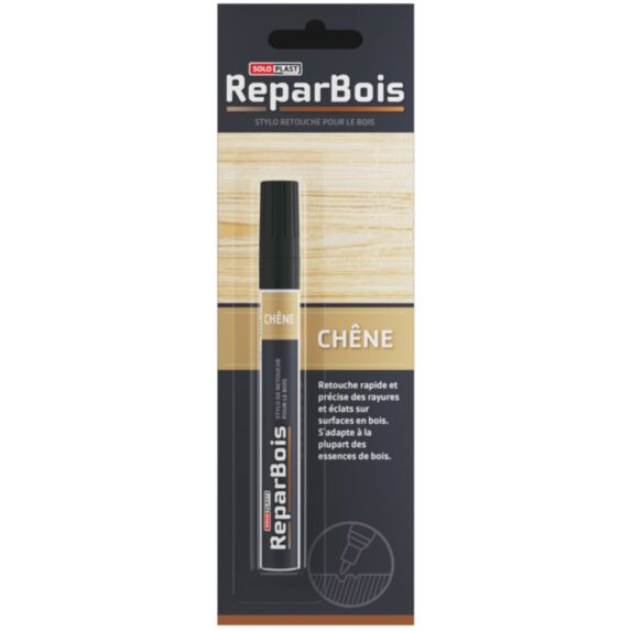 Stylo retouche bois chêne 4ml - SOLOPLAST