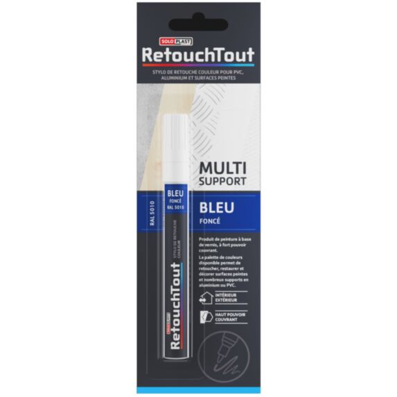 Stylo retouche Bleu Foncé 10ml - SOLOPLAST