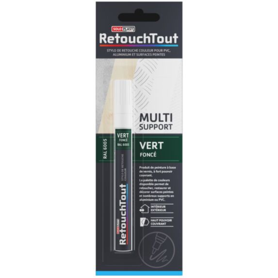 Stylo retouche Vert Foncé 10ml - SOLOPLAST