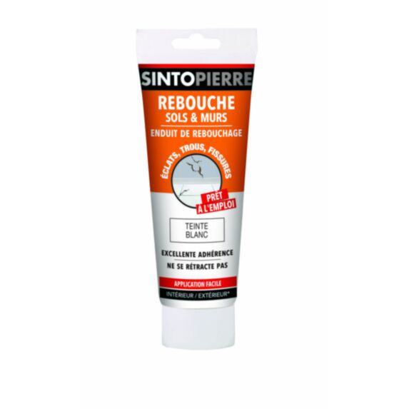 Rebouche sol et mur blanc 330gr - SINTO
