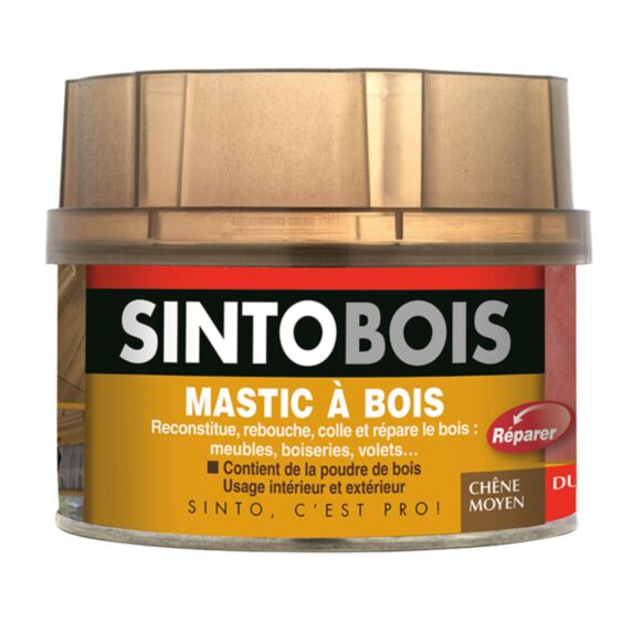 mastic à bois standard chêne moyen - SINTO