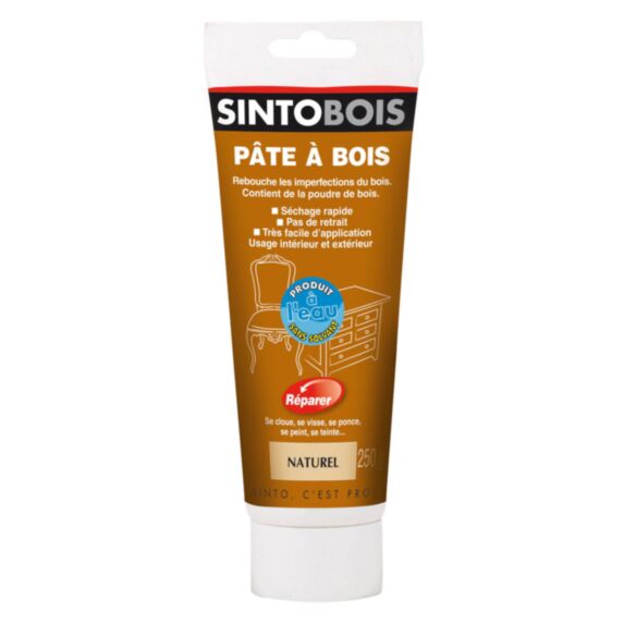 Pâte à bois à l’eau naturel 80gr - SINTO
