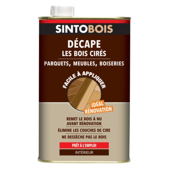Décapant cire extra-fort 1L - SINTO