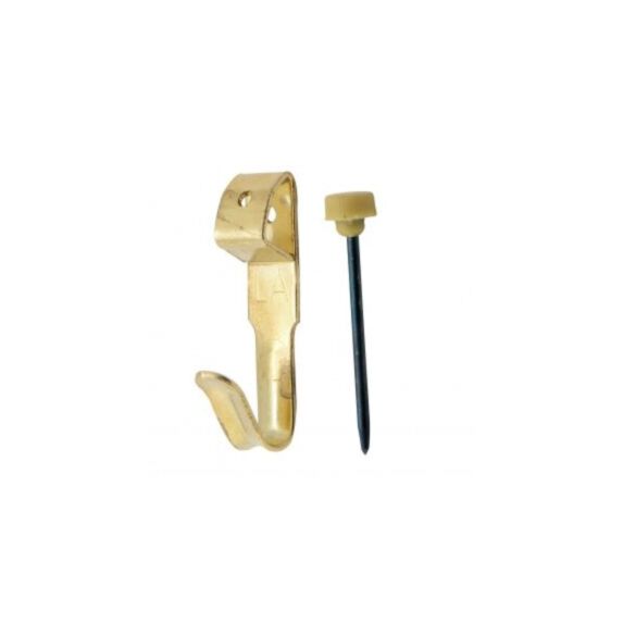 10 crochets acier n° 2 pour tableaux et cadres - LE CROCHET FRANÇAIS