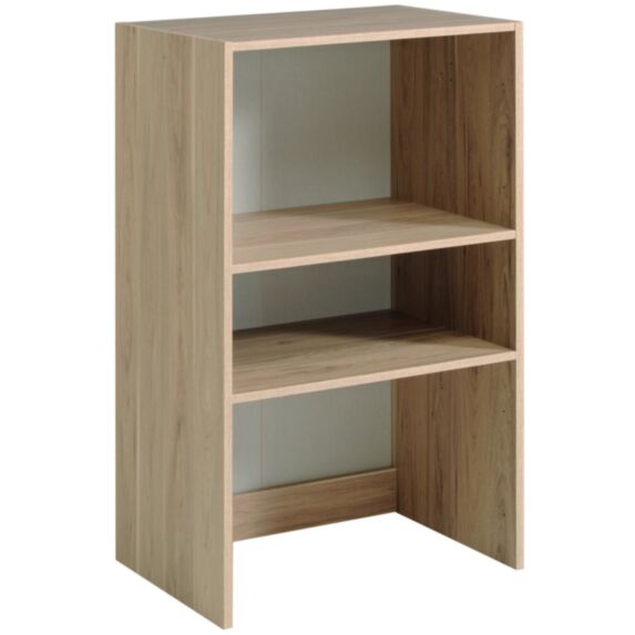 Dressing Easy Dress Colonne 2 étagères L60xH101xP40cm Chêne