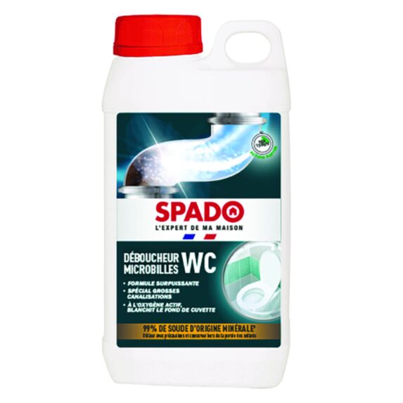 Déboucheur Professionnel WC Mircrobilles 1kg - SPADO