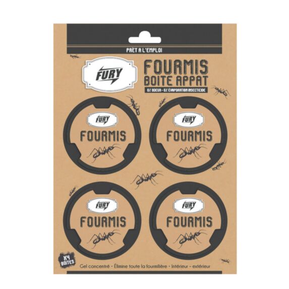 Boîte fourmis 3+1 gratuit FURY