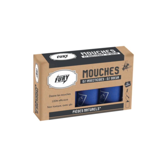 Ruban attrape-mouches écologiques à la glu FURY