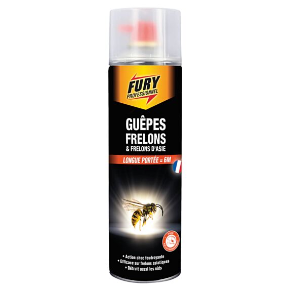 Frelons & guêpes extérieur 500ML FURY