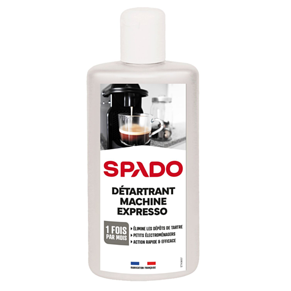 Nettoyant détartrant machines expresso 250 mL - SPADO