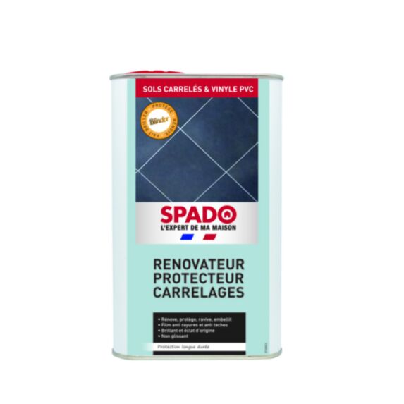 Protection renovatrice brillante carrelage & sol plastique blindor 1 L - SPADO