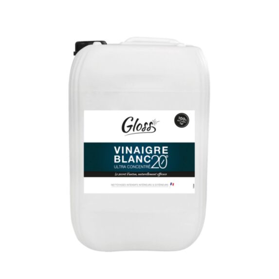 Vinaigre blanc 20° 10 L - GLOSS