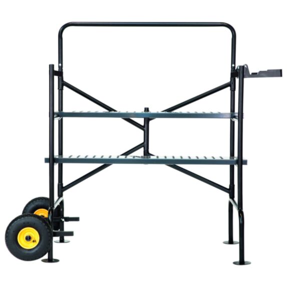Échafaudage jardin acier 140cm Hauteur travail 2,80m - CENTAURE