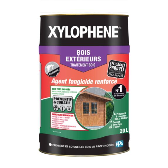 Xylophene traitement bois extérieurs 20l