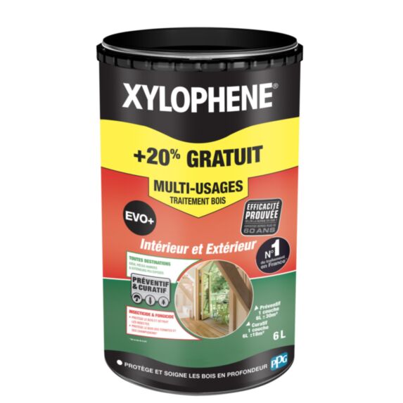 Traitement multi usages XYLO TRAITEMENT SP EVO+ 5L - XYLOPHENE