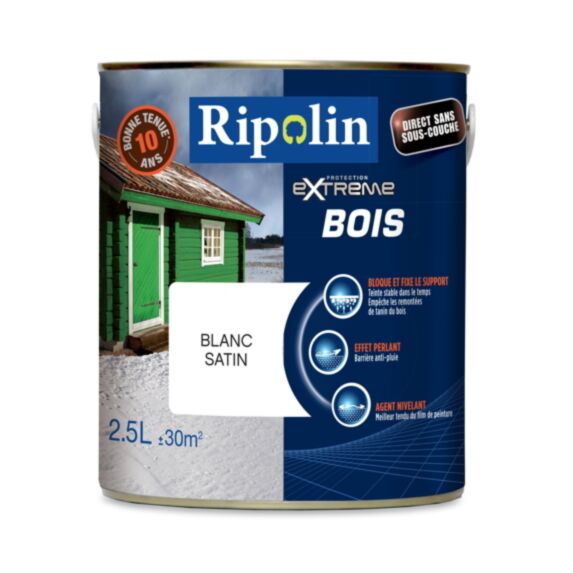 Peinture Protection eXtreme bois 2,5L blanc