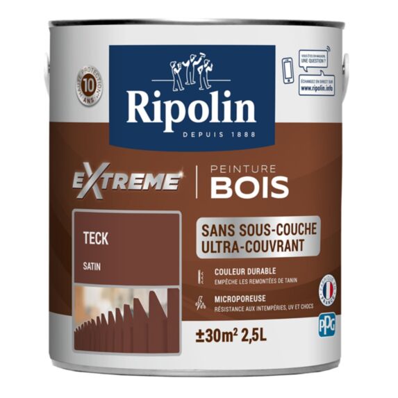 Peinture Protection eXtreme bois 2,5L teck