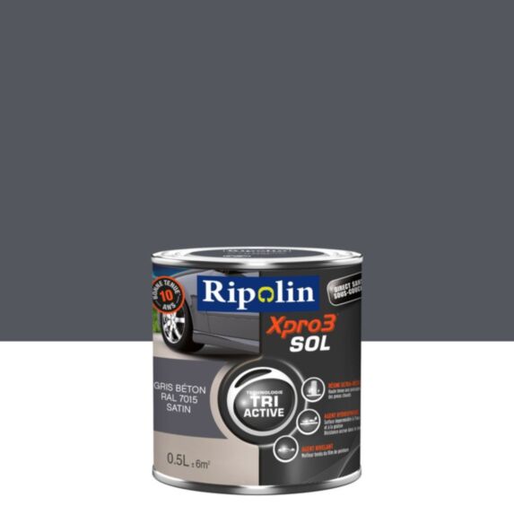 Peinture Protection eXtreme sol 0,5L sol gris béton