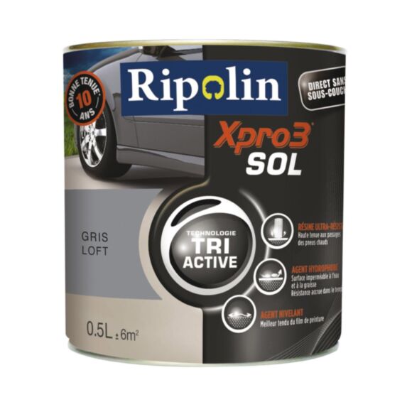 Peinture Protection eXtreme sol 0,5L sol gris loft