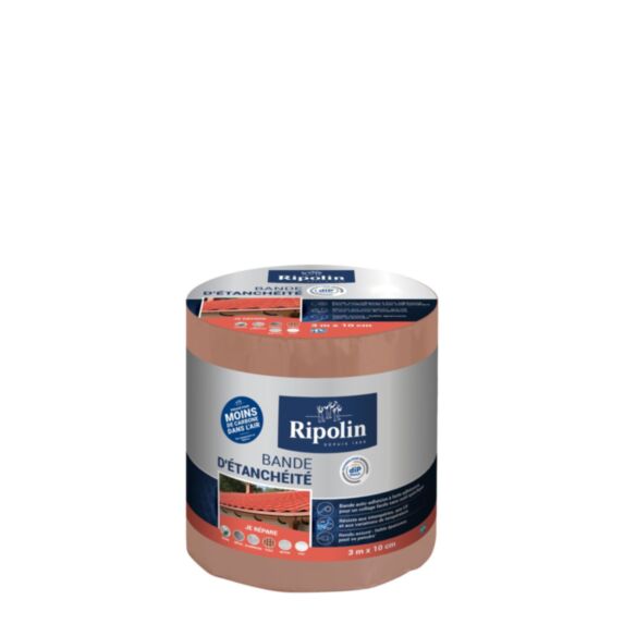 Bande Etancheite Terre Cuite 3Mx10cm - RIPOLIN