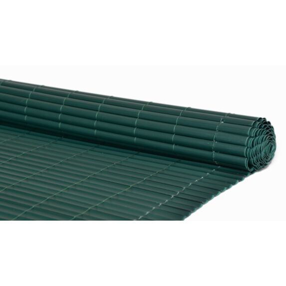 Canisse simple face PVC Plastic'Eco occultant 85% 1,50x3m Vert - SICATEC