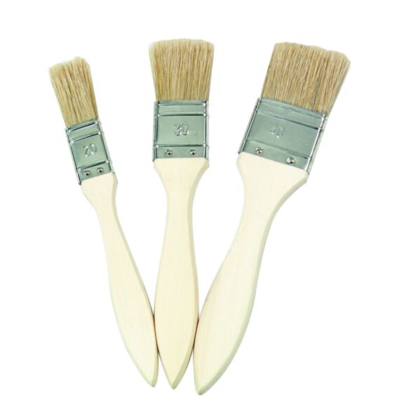 3 Pinceaux Eco Soie 26x12x1cm 55gr - NESPOLI