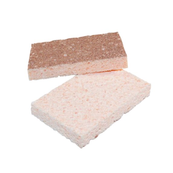 2 éponges grattantes végétales - NESPOLI