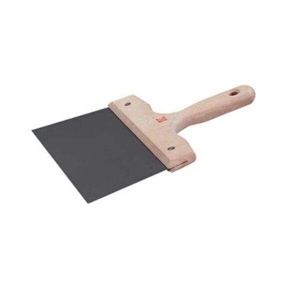 Couteau à enduire lame acier manche bois 16mm