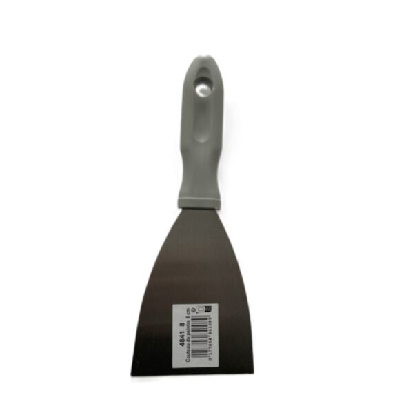 Couteau à enduire ECO acier 8cm manche plastique 