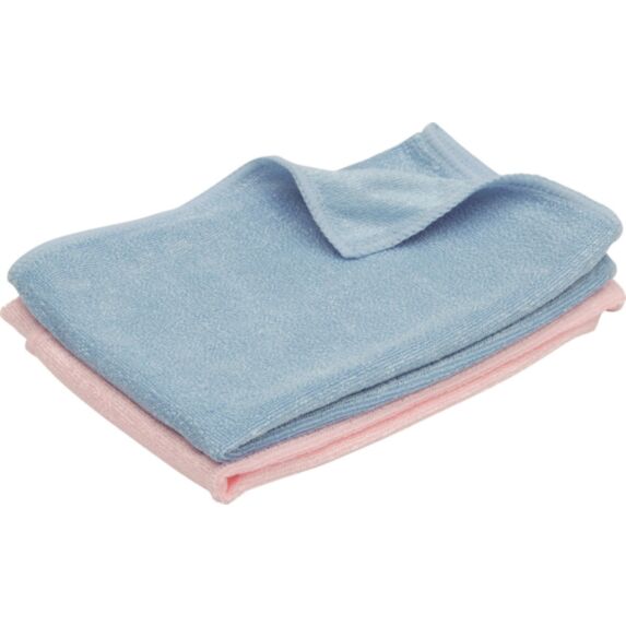 2 lavettes microfibres 40 x 40 cm - NESPOLI