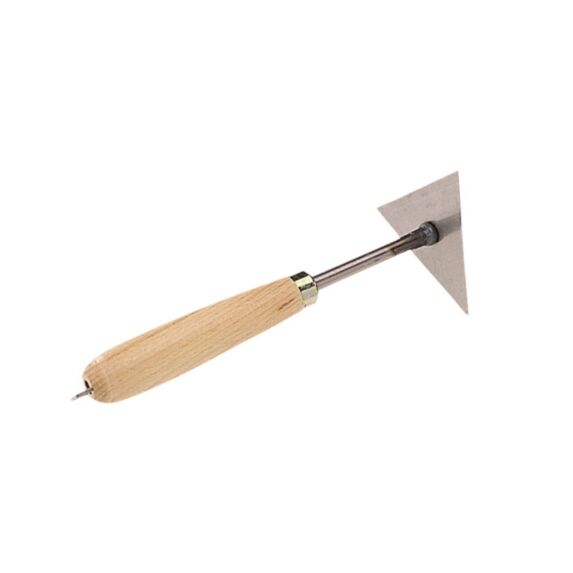 Grattoir de peintre,triangulaire 8cm