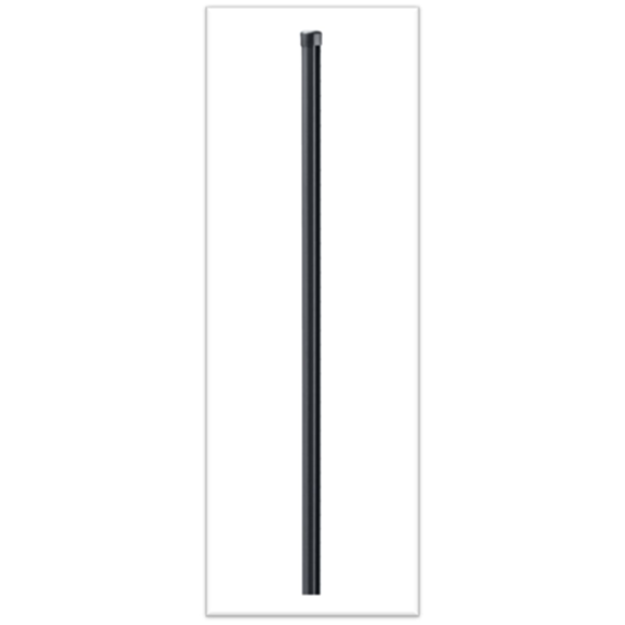 Piquet Poteau TE Plastifié Gris 7016 Section 30x3mm 2,25m - DIRICKX