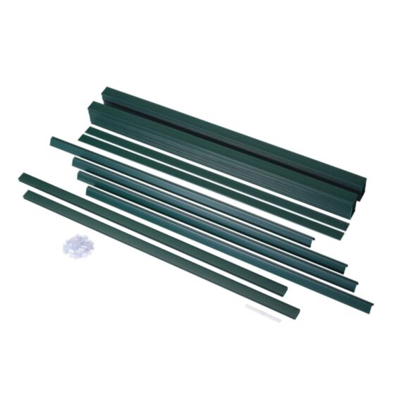 Lattes d'occultation rigides pour panneau grillagé rigide 1,5mx2,5m vert - DIRICKX