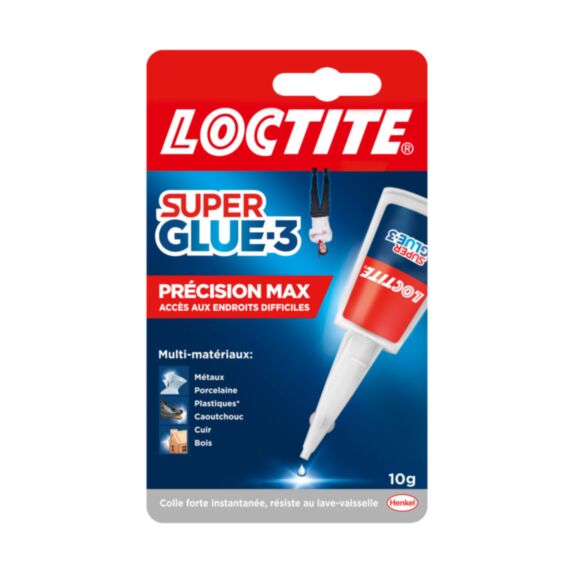 Colle Super Glue-3 Précision Max 10 g - LOCTITE