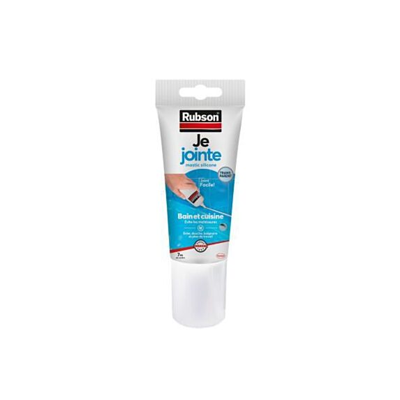 Mastic Transparent multimatériaux Bain&Cuisine 150ml - RUBSON